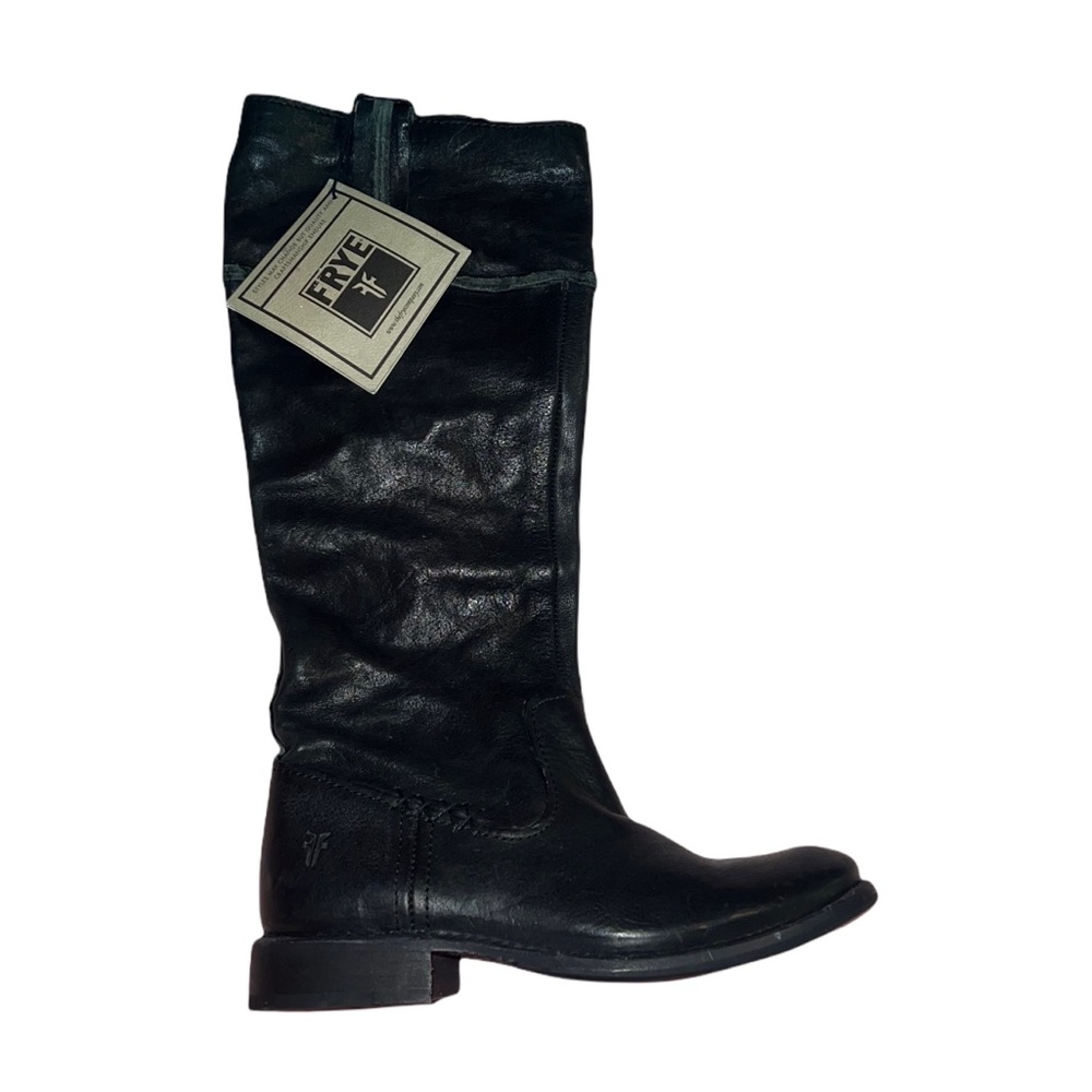 NWT Frye 💓 black leather riding boots